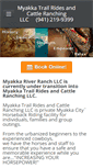 Mobile Screenshot of myakkariverranch.com